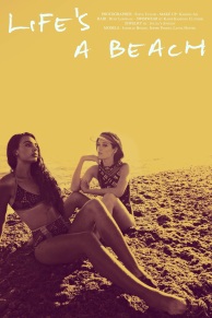 Life's a beach editorial cover for Seen In The City magazine, featuring Jolita Jewellery