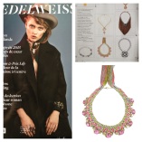 Edelweiss Magazine Rimini Necklace feature