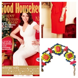 A colourful Granada bracelet featured in Good Housekeeping magazine, December 2012 issue