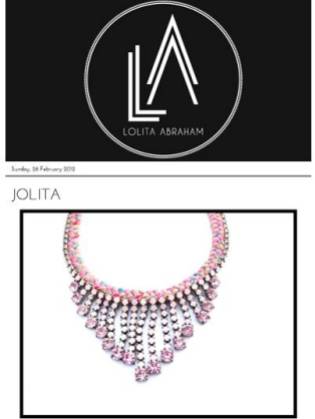 Lolita Abraham - Jolita Jewellery braided pieces