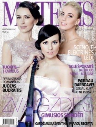 Moteris magazine Cover - January 2012