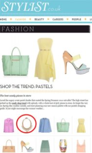 Stylist Magazine - shop trends Pastels