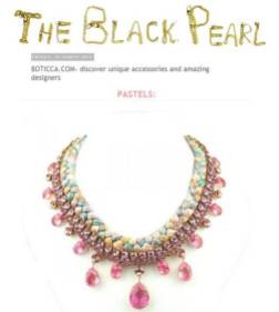 Prague Necklace on The Black Pearl blog