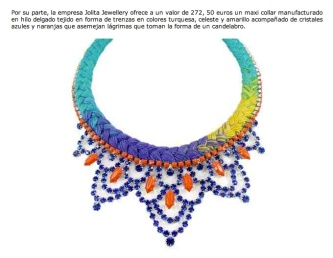 Tienda Ropa - Malaga necklace by Jolita Jewellery