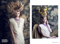 Institue Magazine - Anne Boleyn shoot Helena necklace