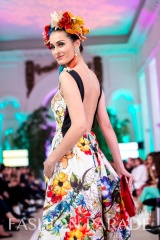 Fashion Parade 2014 - in Skull and Tassel statement earrings by Jolita Jewellery, Zara Shahjahan clothes